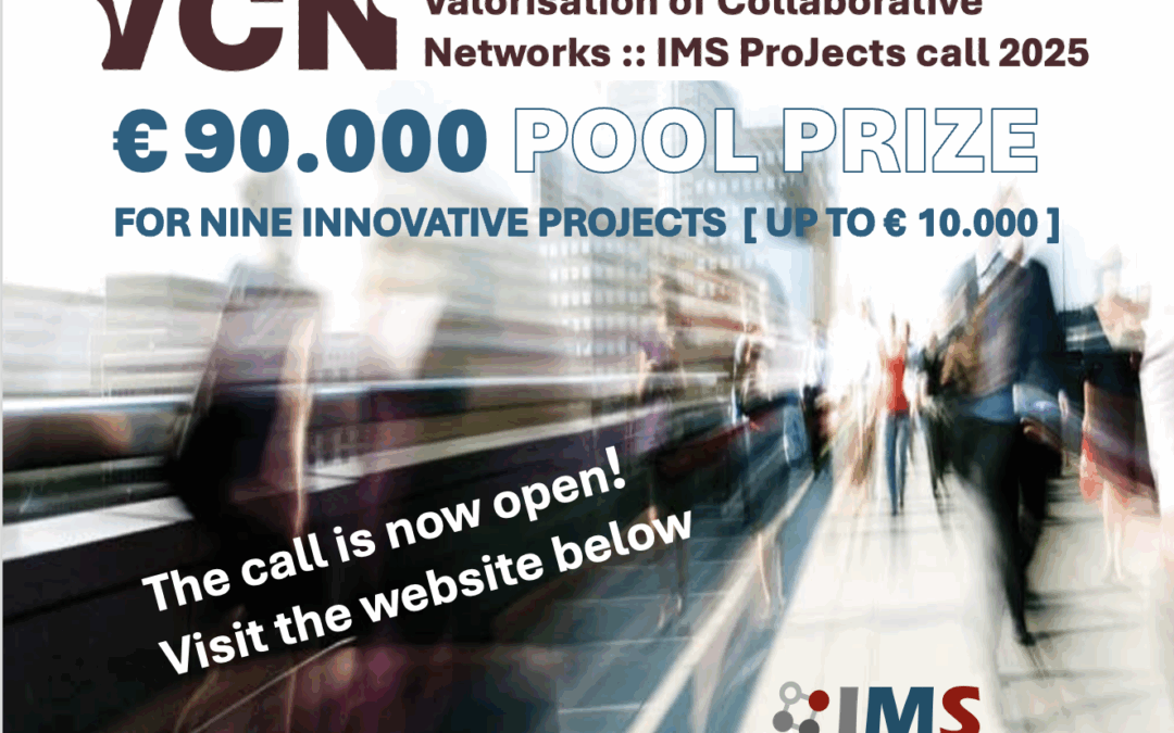 9 projects funded along VCN: Valorization of Collaborative Networks
